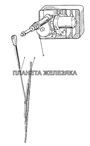 Стеклоочиститель заднего стекла МТЗ-80 (2009)